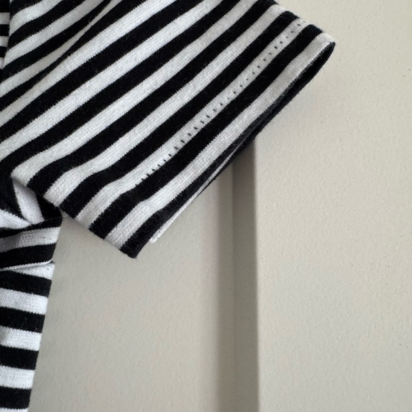 Womens Striped Mini Dress - Picture 5 of 5